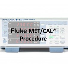 Yokogawa WT310 MET/CAL® Procedure