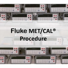 Fluke 8845A\8846A MET/CAL® Procedure