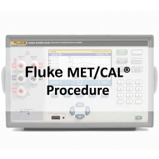 Fluke 1586A MET/CAL® Procedure
